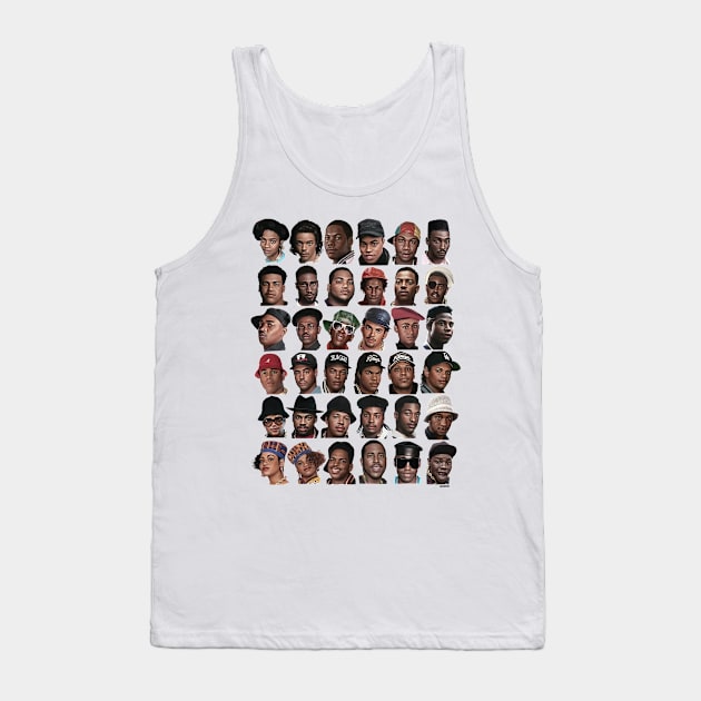 80s Hip Hop Tank Top by Art Simpson